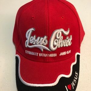 Jesus Christ eternally refreshing baseball hat